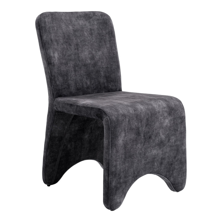 Ditka - Modern Grey Velvet Dining Chair (Set of 2)
