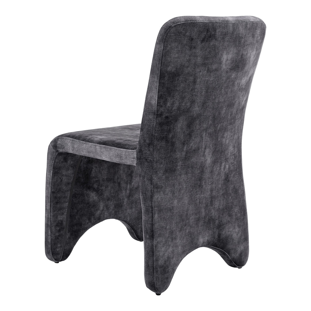 Ditka - Modern Grey Velvet Dining Chair (Set of 2)
