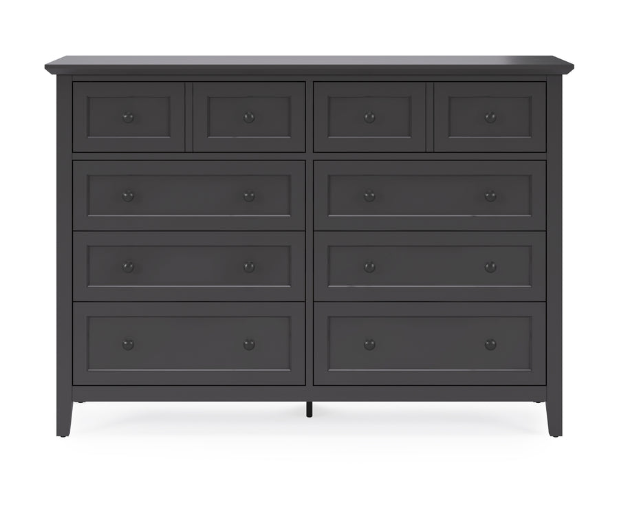Modus Furniture Pnrb82A Grace Eight Drawer Dresser In Raven Black 2024