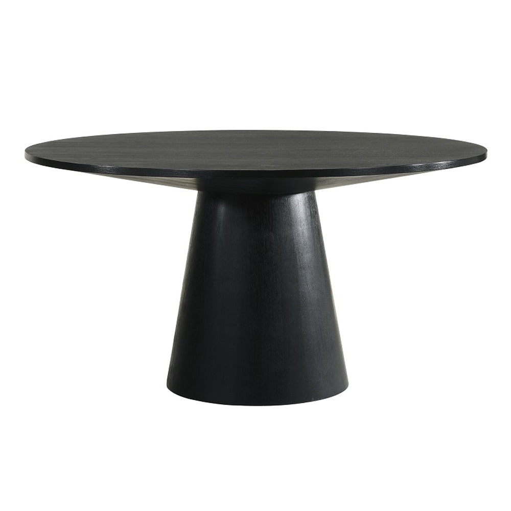 Froja Round Dining Table - Black
