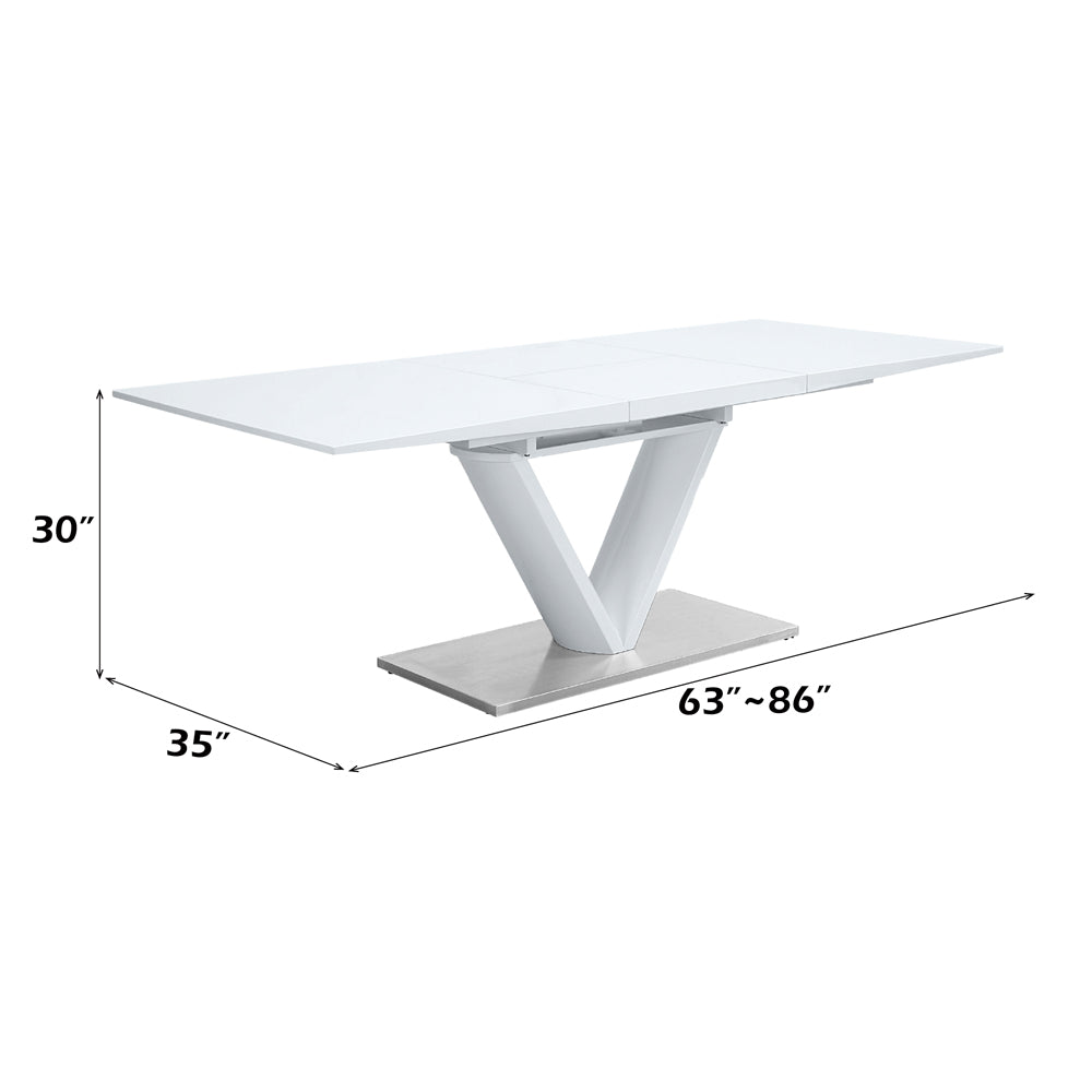 Gallegos Dining Table with Leaf
