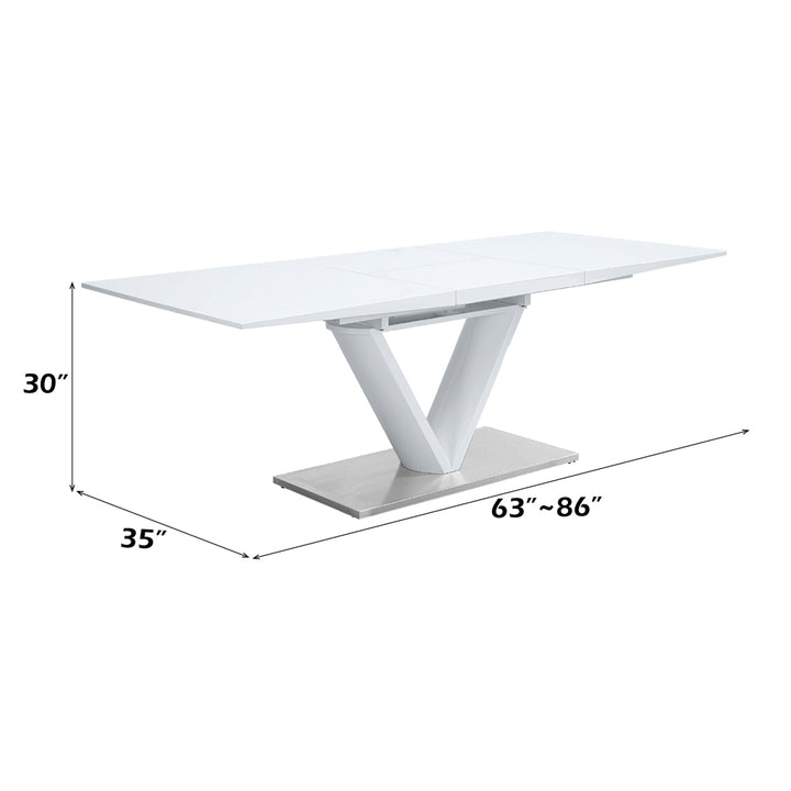 Gallegos Dining Table with Leaf
