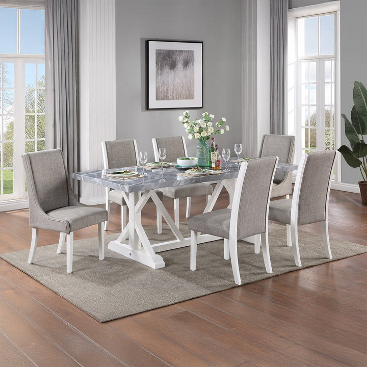 Hollyn Dining Table with Engineered Stone Top