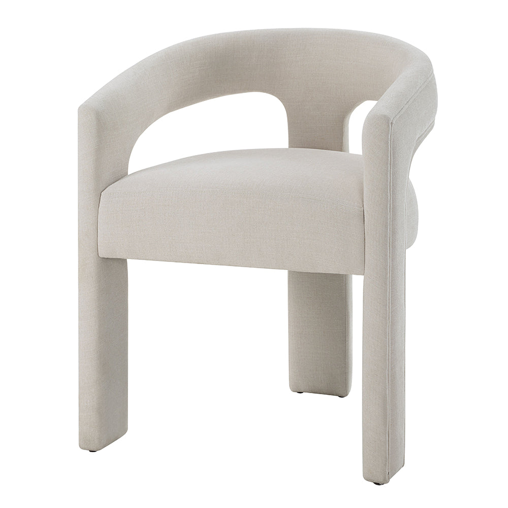 Gamarya Side Chairs (Set of 2) - Beige Linen – view 2