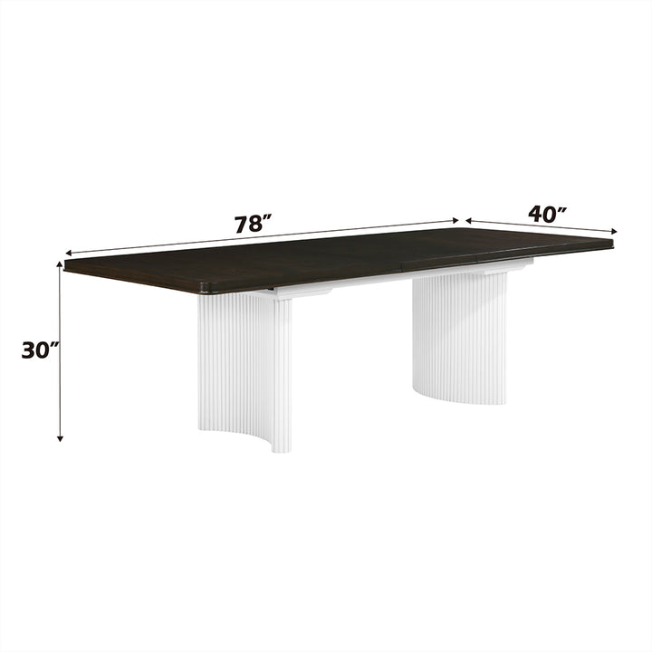 Carena Dining Table with Leaf
