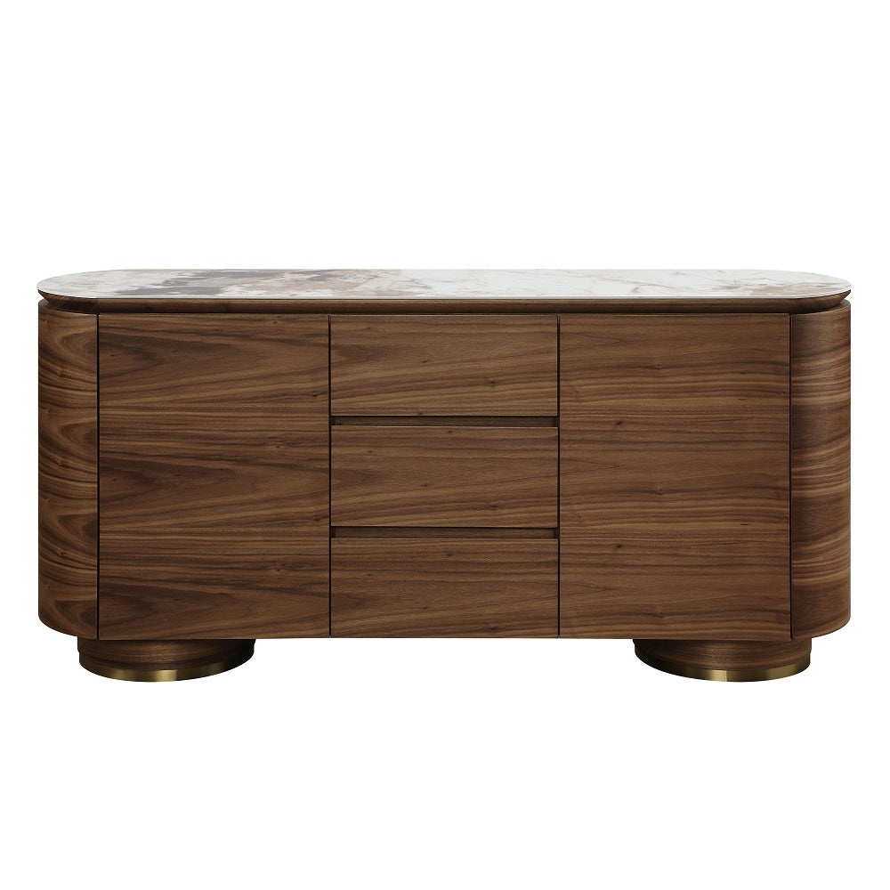 Willene Server with Ceramic Top