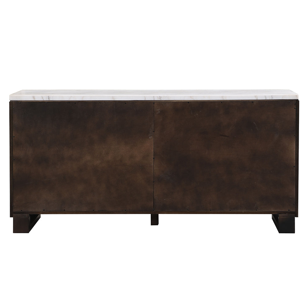 Edwyn Server with Marble Top