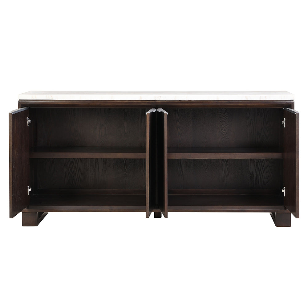 Edwyn Server with Marble Top