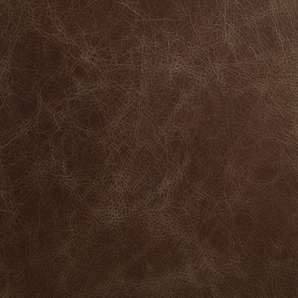 Saba Adjustable Stool with Swivel - Brown Top Grain Leather