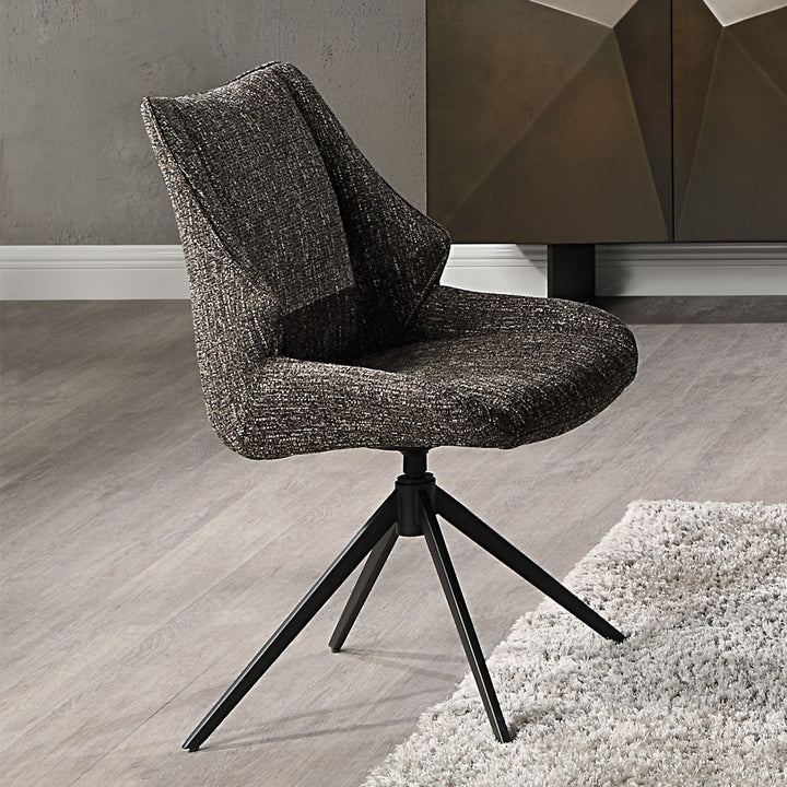 Malika Side Chair with Swivel (Set of 2)