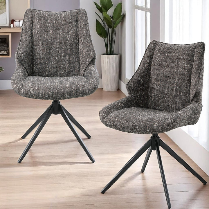 Malika Side Chair with Swivel (Set of 2)