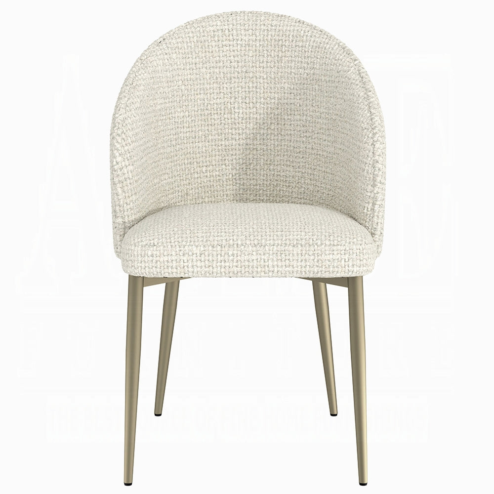 Cora Modern White Dining Chair