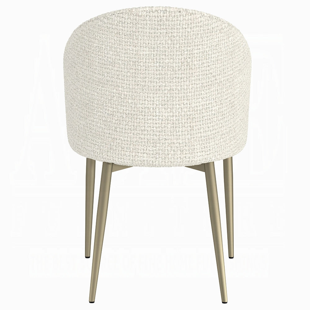 Cora Modern White Dining Chair