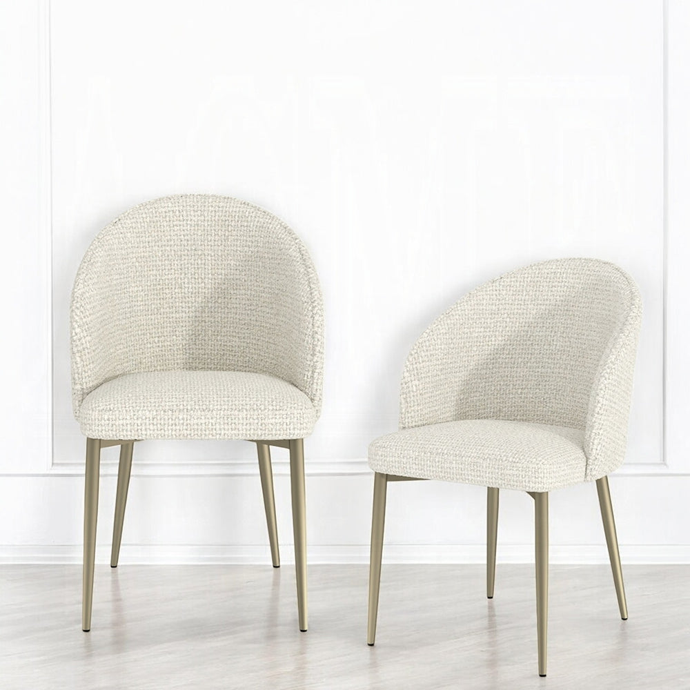 Cora Modern White Dining Chair