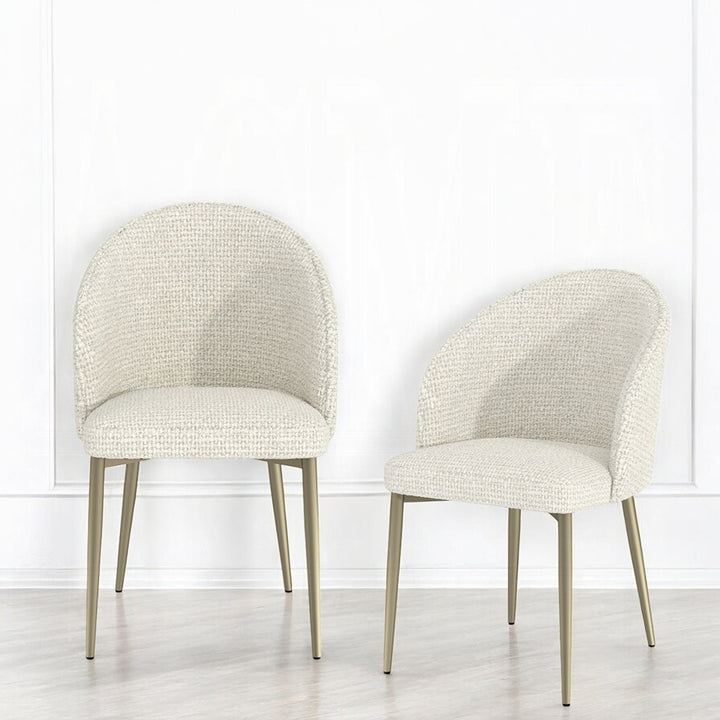 Cora Modern White Dining Chair