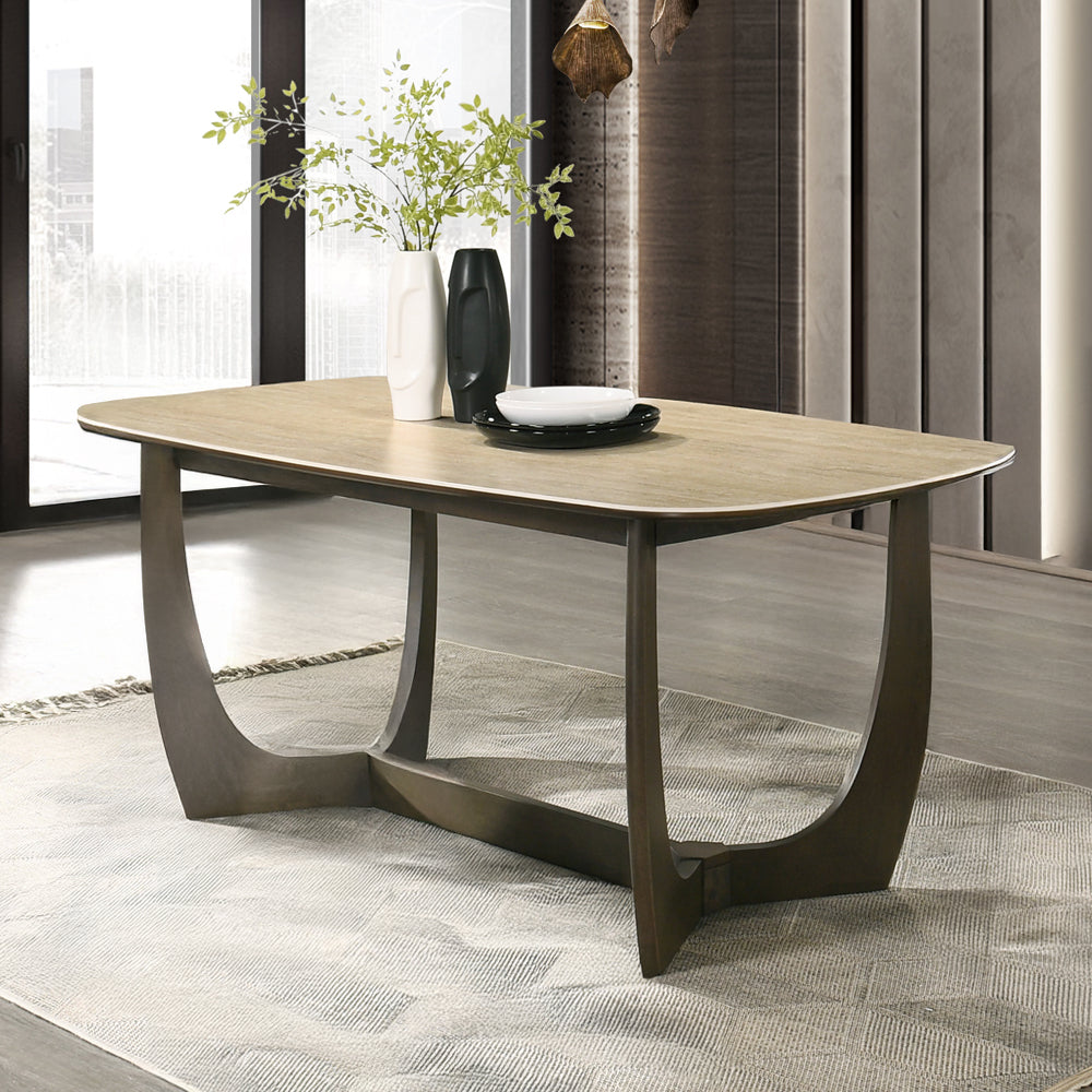 Davita Dining Table with Ceramic Top