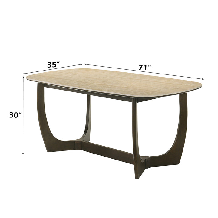 Davita Dining Table with Ceramic Top
