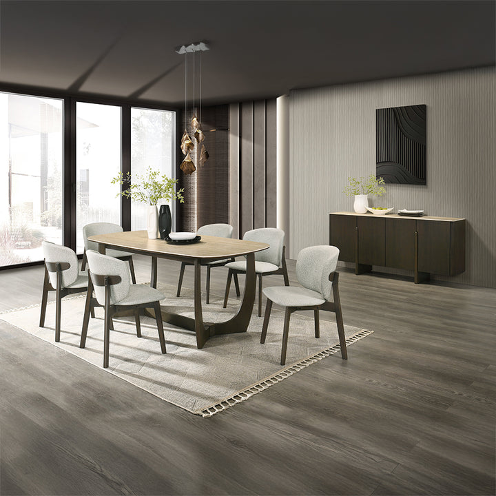 Davita Dining Table with Ceramic Top