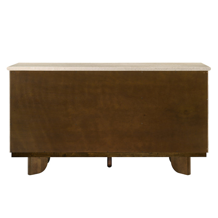 Kasha Server with Natural Marble Top