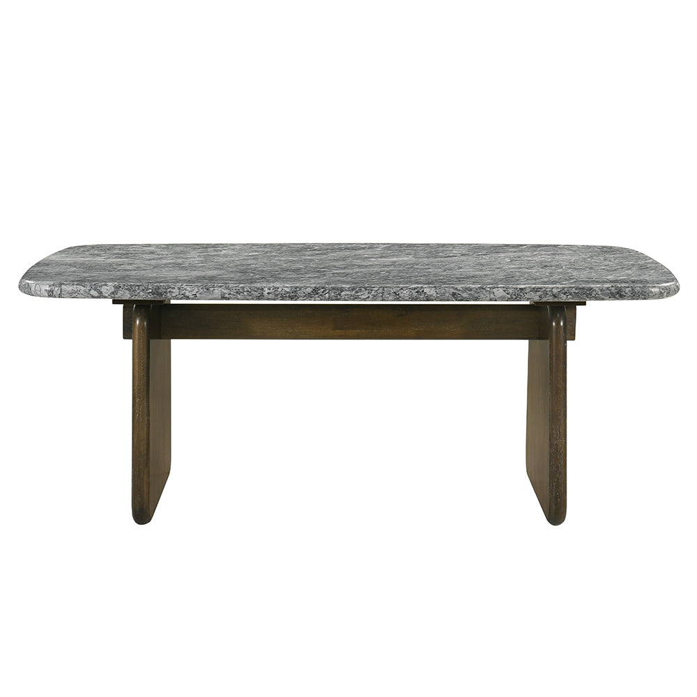 Dillon Dining Table with Natural Marble Top