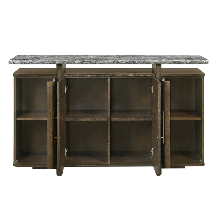 Dillon Server with Marble Top