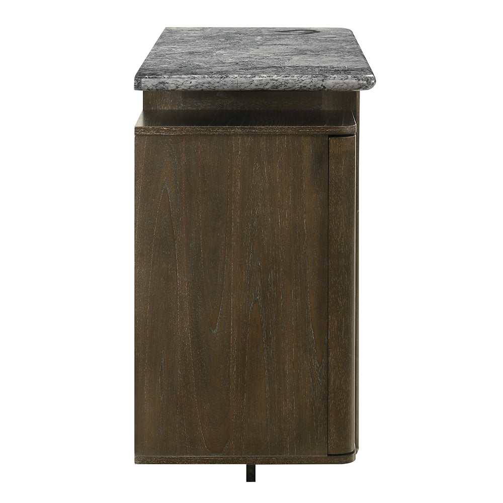 Dillon Server with Marble Top