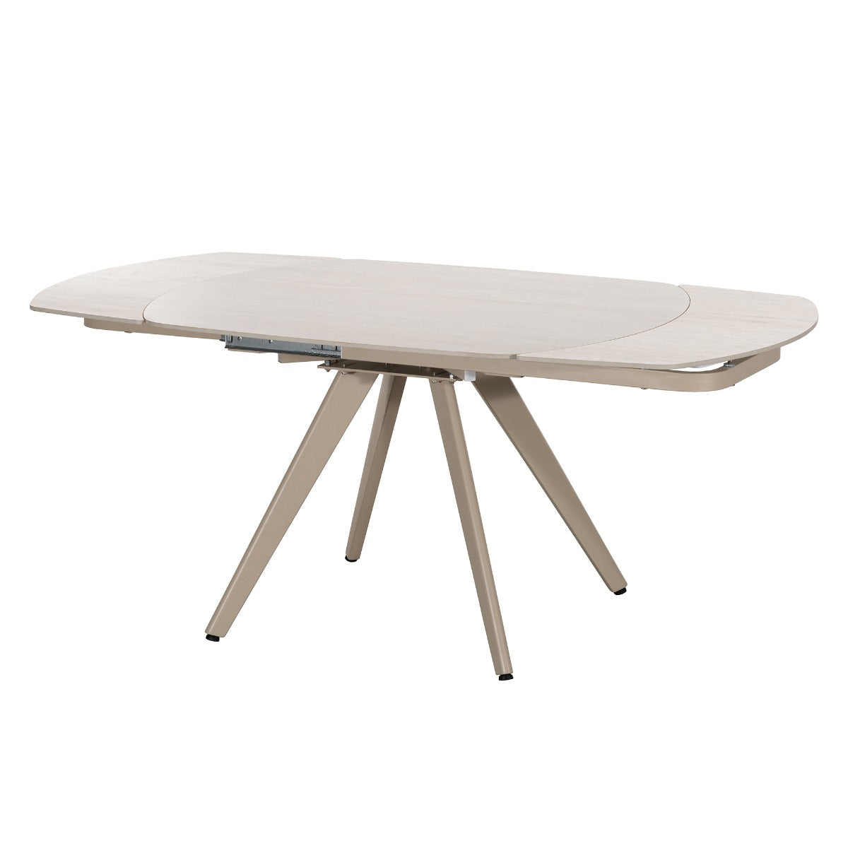 Bexley Dining Table with Ceramic Top - Cream – view 3