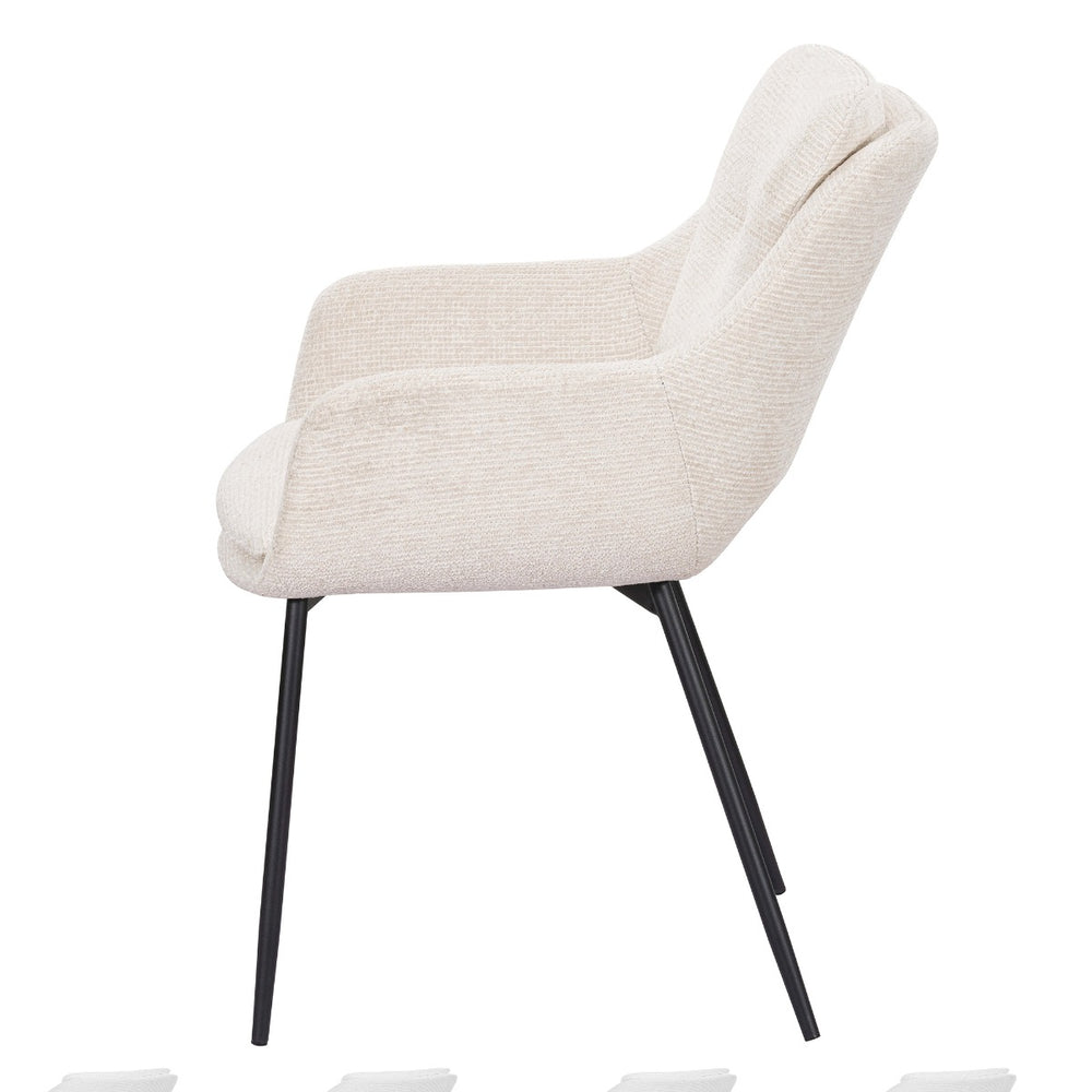 Bexley Arm Chair (Set of 2) - Beige Linen