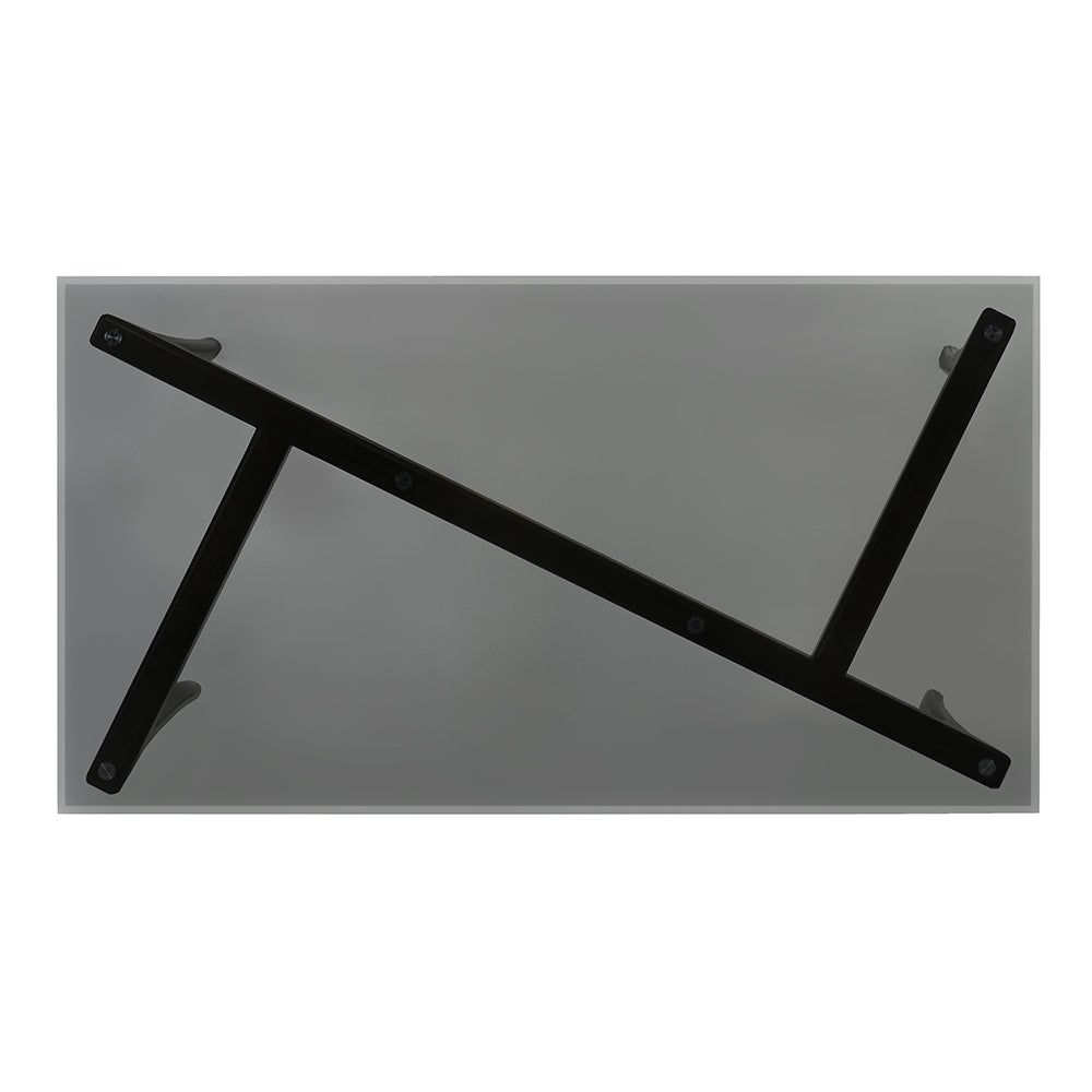 Danzel Dining Table with Glasss Top