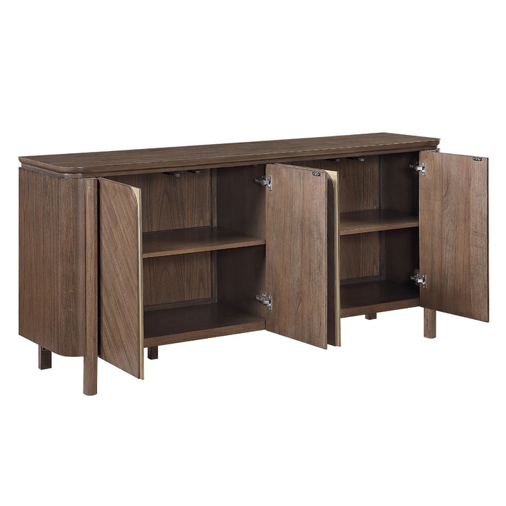 Ouida Server - Brown &amp; Gold