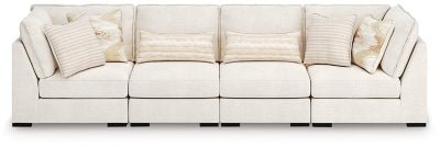 Donelson Creek 4 - Piece Sectional - White Stationary Sectional modern furniture Contempo Furniture