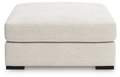 Donelson Creek Oversized Accent Ottoman - White Accent Ottoman modern furniture Contempo Furniture