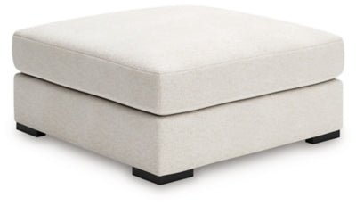 Donelson Creek Oversized Accent Ottoman - White Accent Ottoman modern furniture Contempo Furniture