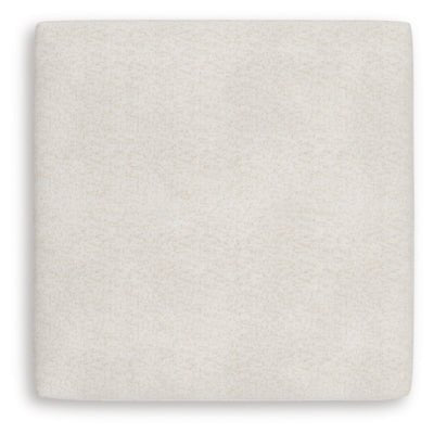 Donelson Creek Oversized Accent Ottoman - White Accent Ottoman modern furniture Contempo Furniture