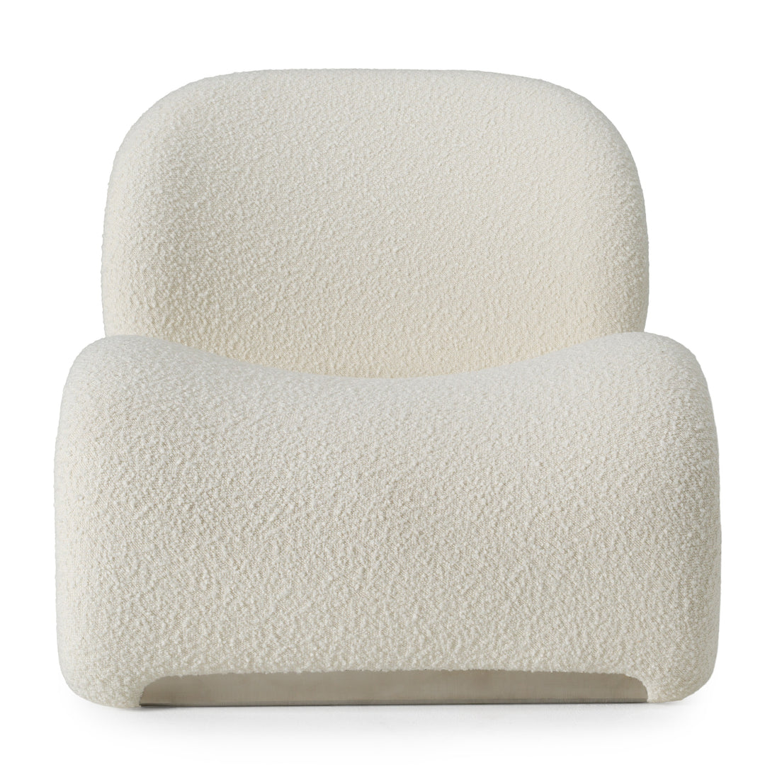 Donovan Modern Accent White Chair