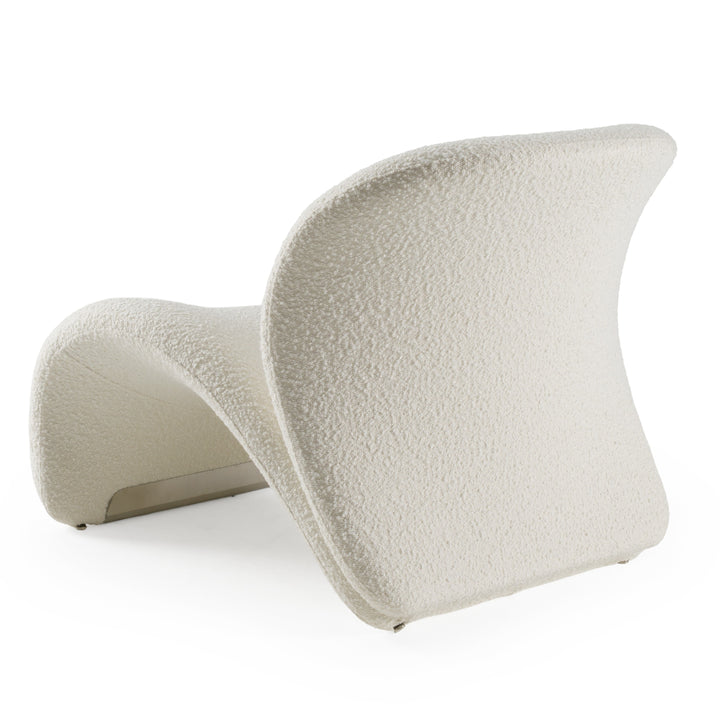 Donovan Modern Accent White Chair