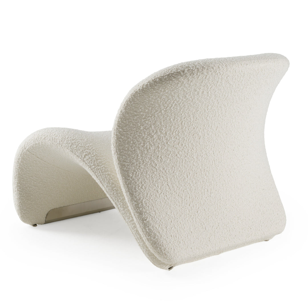 Donovan Modern Accent White Chair