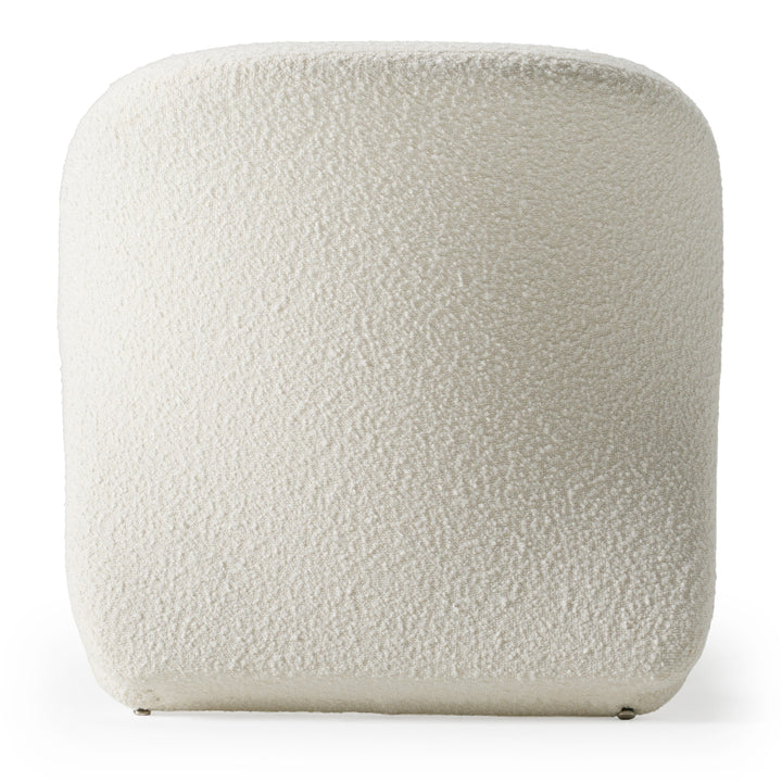 Donovan Modern Accent White Chair