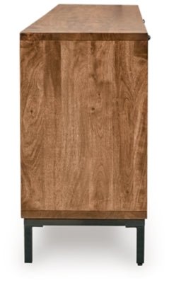 Dorannby Accent Cabinet - Black Accent Cabinet modern furniture Contempo Furniture