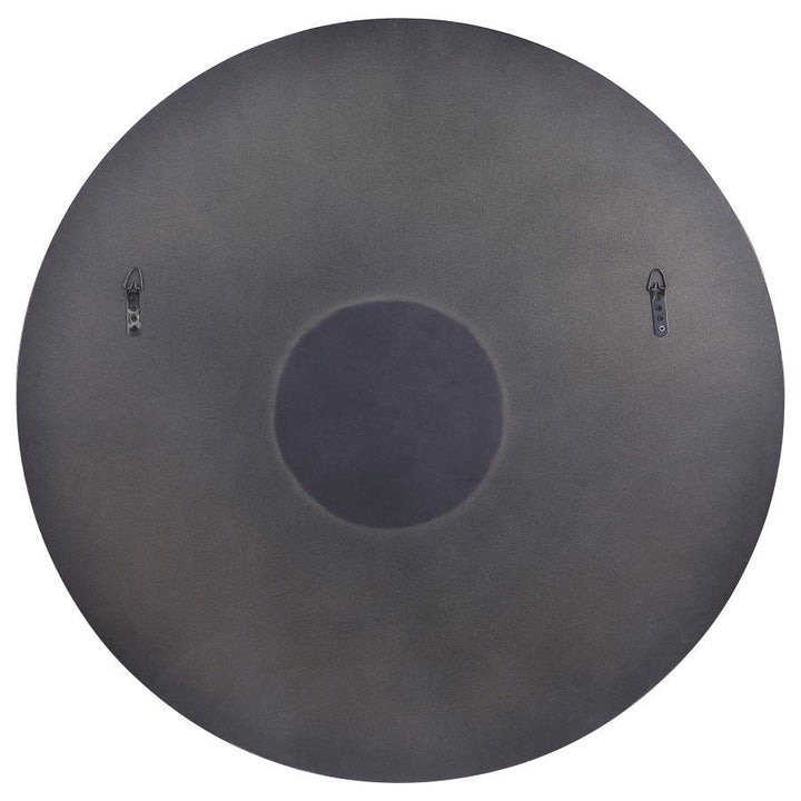 Dorinda - Round Kintsugi Style Wall Mirror - Gold Wall Mirror modern furniture Contempo Furniture