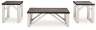Dorrinson Table (Set of 3) - Dark Gray Table Set modern furniture Contempo Furniture