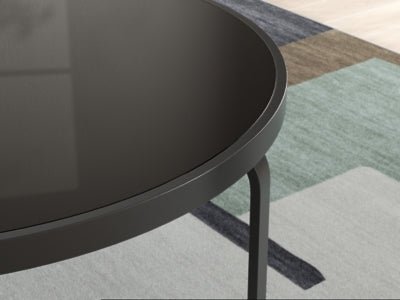 Dorylin Table (Set of 3) - Black Table Set modern furniture Contempo Furniture