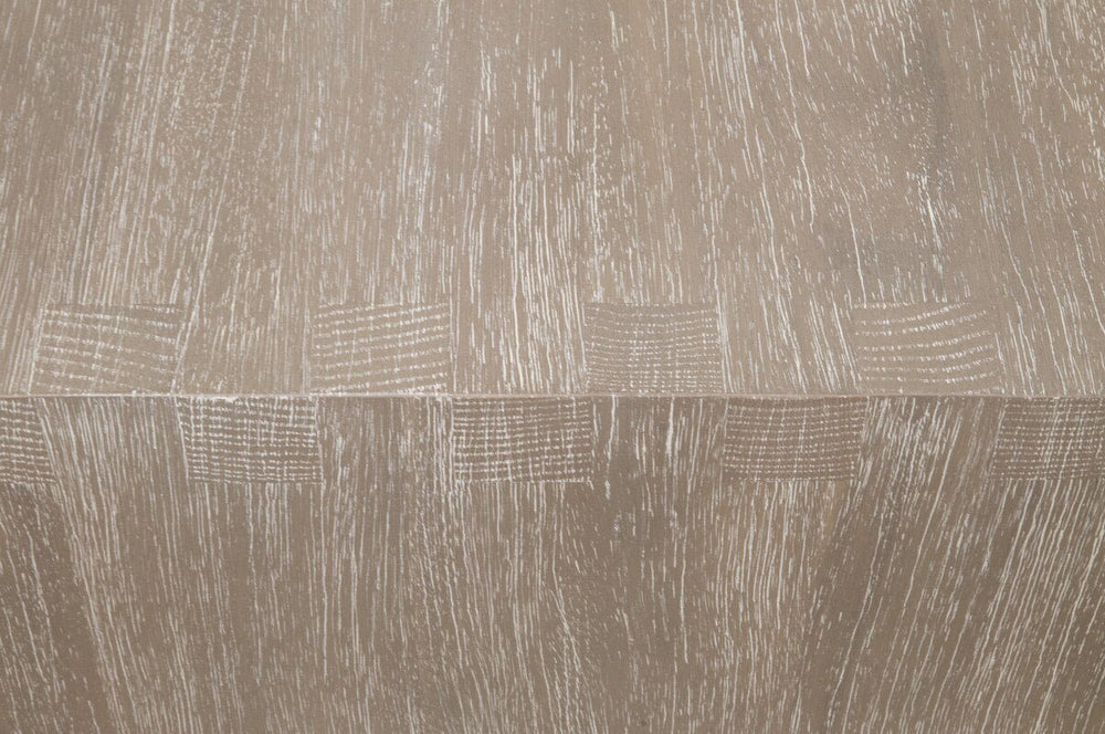 Dovetail Upholstered Coffee Table LiveSmart Gellar Linen, Natural Gray Acacia Coffee Table modern furniture Contempo Furniture