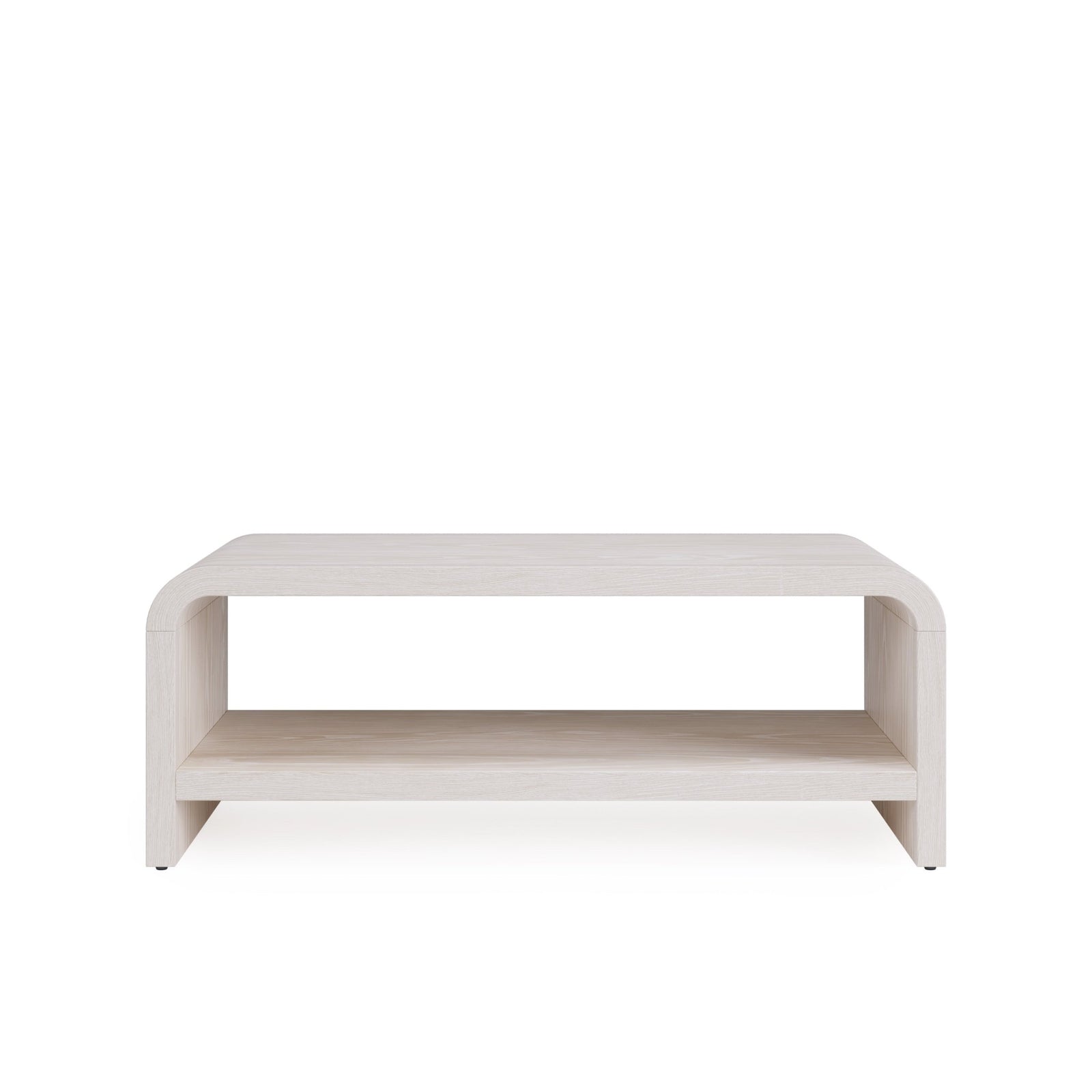 Drake Ash Wood Coffee Table in Sugar Coffee Table modern furniture Contempo Furniture