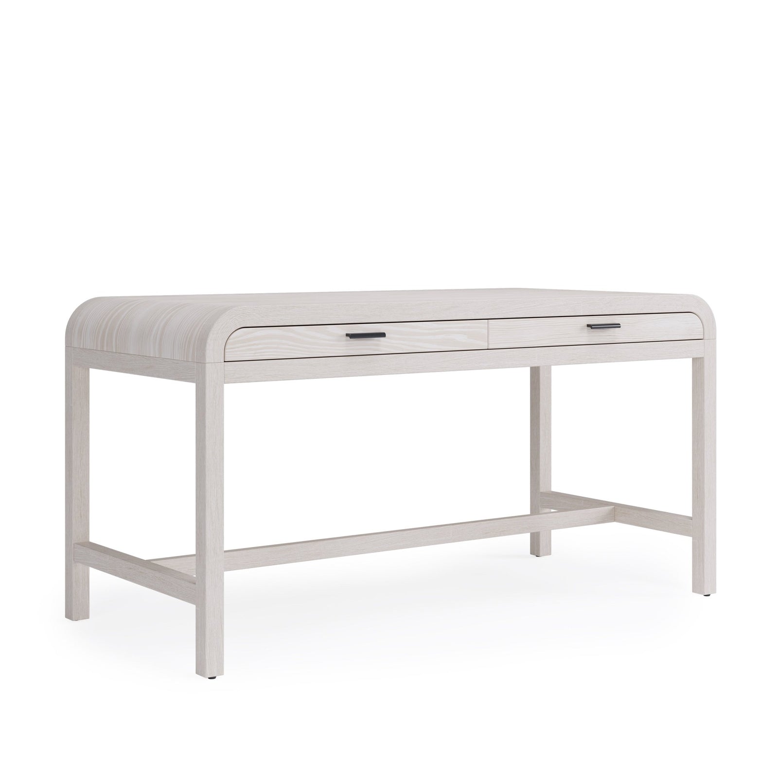 Drake Two Drawer Writing Desk in Sugar Desks modern furniture Contempo Furniture