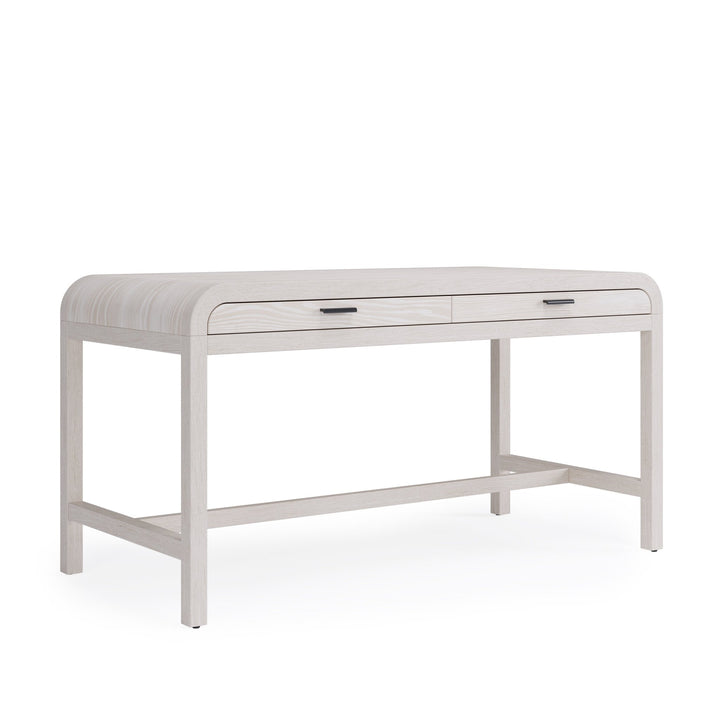 Drake Two Drawer Writing Desk in Sugar Desks modern furniture Contempo Furniture