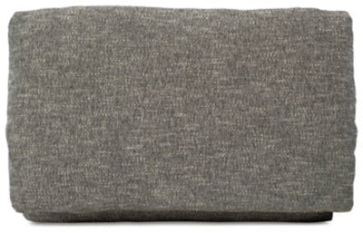 Dramatic Ottoman - Dark Gray Accent Ottoman modern furniture Contempo Furniture