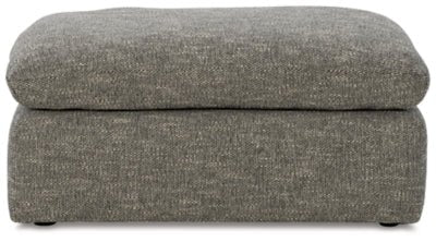 Dramatic Ottoman - Dark Gray Accent Ottoman modern furniture Contempo Furniture