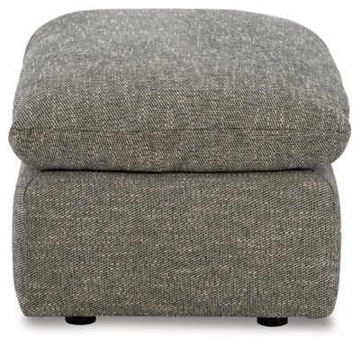 Dramatic Ottoman - Dark Gray Accent Ottoman modern furniture Contempo Furniture