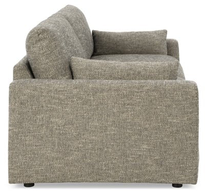 Dramatic Sofa - Dark Gray Stationary Sofa modern furniture Contempo Furniture